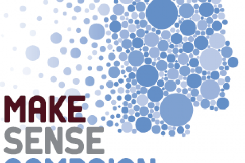 Logo akcji z napisem Make Sense Campaign